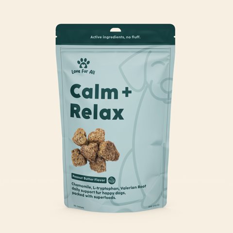 ADAPTOGEN BITES - CALM + RELAX - PEANUT BUTTER - 30 CT