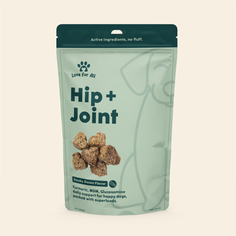 ADAPTOGEN BITES - HIP + JOINT - SMOKY BACON - 30 CT